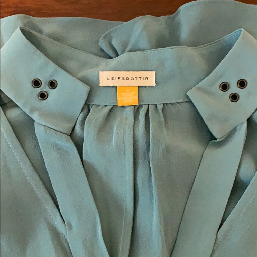 Anthropologie Leifsdottir Silk Dress